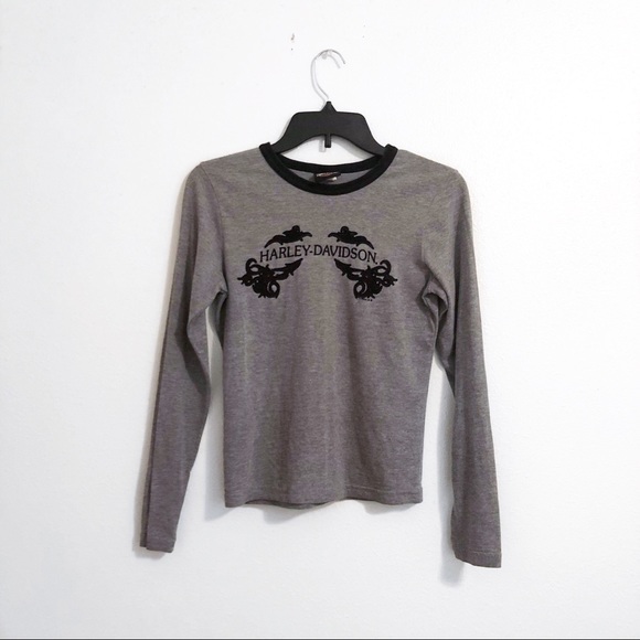 Vintage Tops - Harley Davidson | Vintage Long Sleeve
